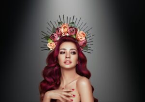 The "Blossom Halo" Flower Crown
