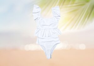 White Summer Frills